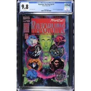 Razorline First Cut Clive Barker: #1 CGC 9.8 Hellraiser Fame Marvel 1993 865018